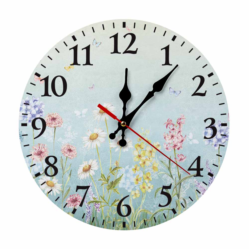 Modern Wooden Wall Clock