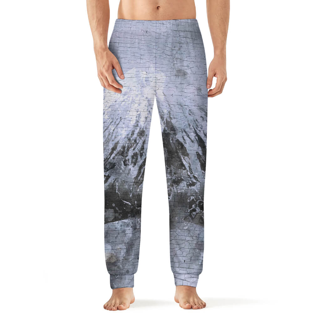 170gsm Faux Cotton Men Pajamas Pants(All-Over Printing)