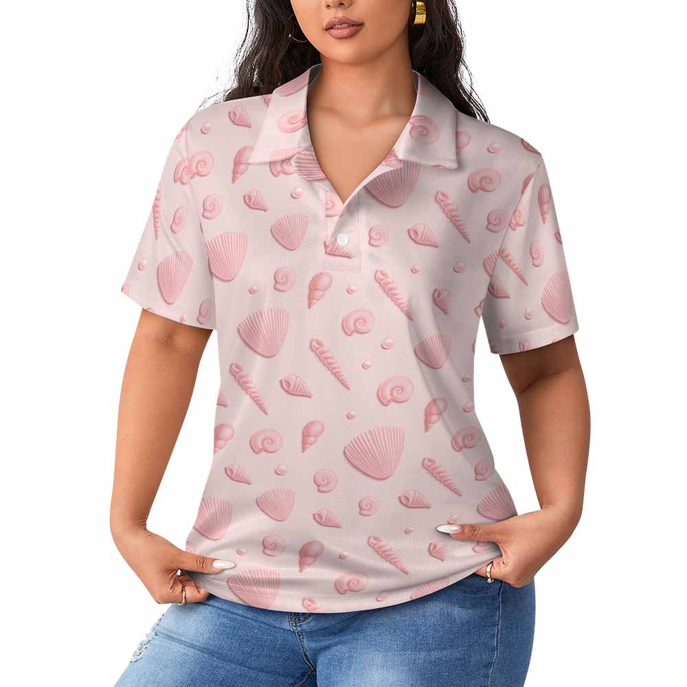 Women's POLO Shirt(All-Over Printing)