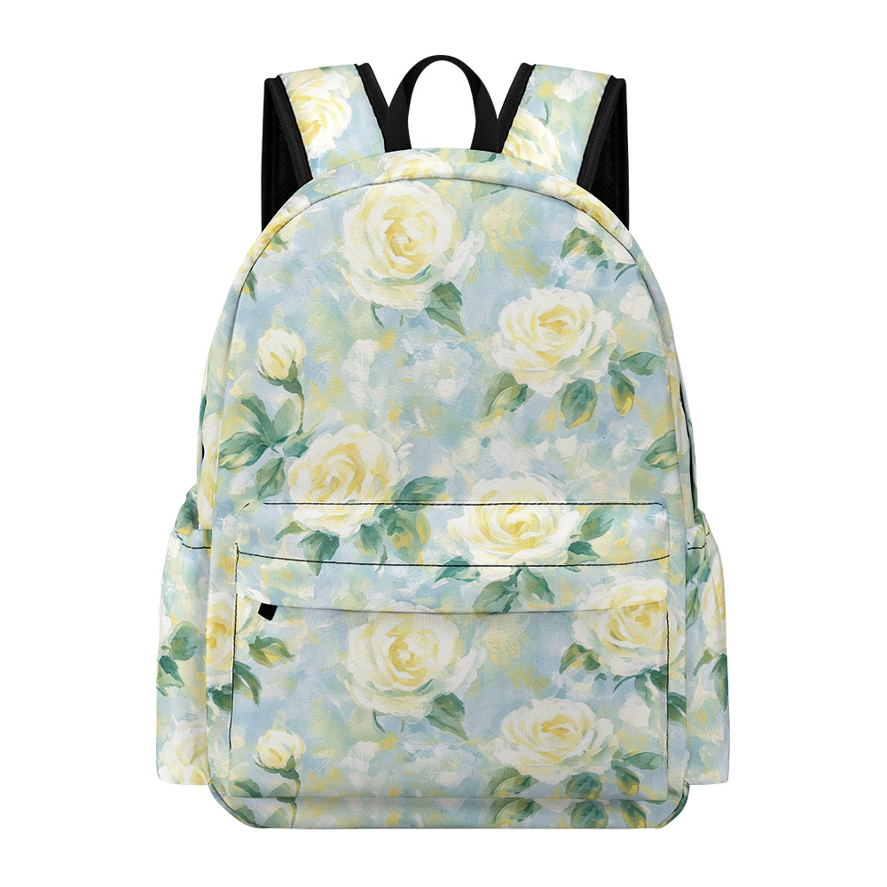 Oxford Cloth School Backpack(All-Over Printing)