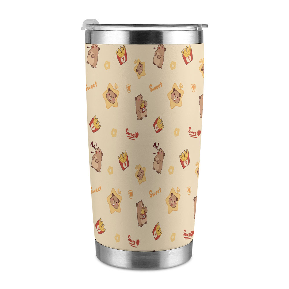 20oz Silver Rim Car Cup(All-Over Printing)