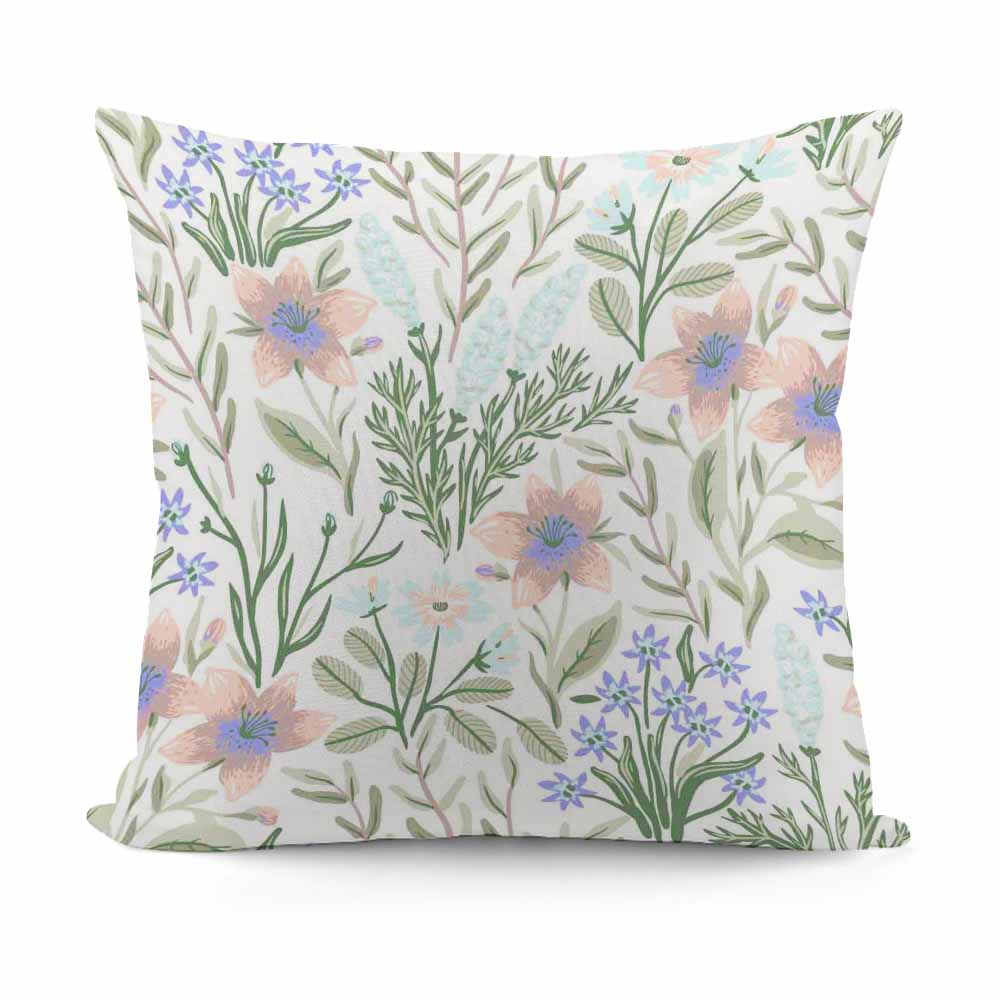 Square Plush Throw Pillow Cover (Pillow Excluded) (Dual-sided Printing)