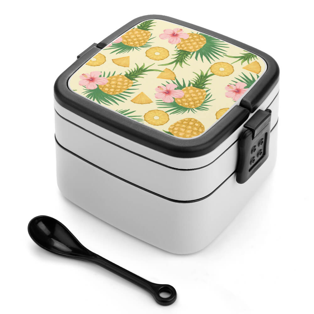 2-Tier Stackable Bento Lunch Box