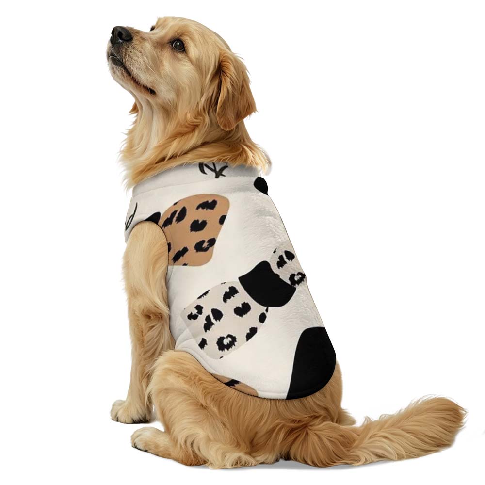 Plus Size Fleece Pet Warm Vest(All-Over Printing)
