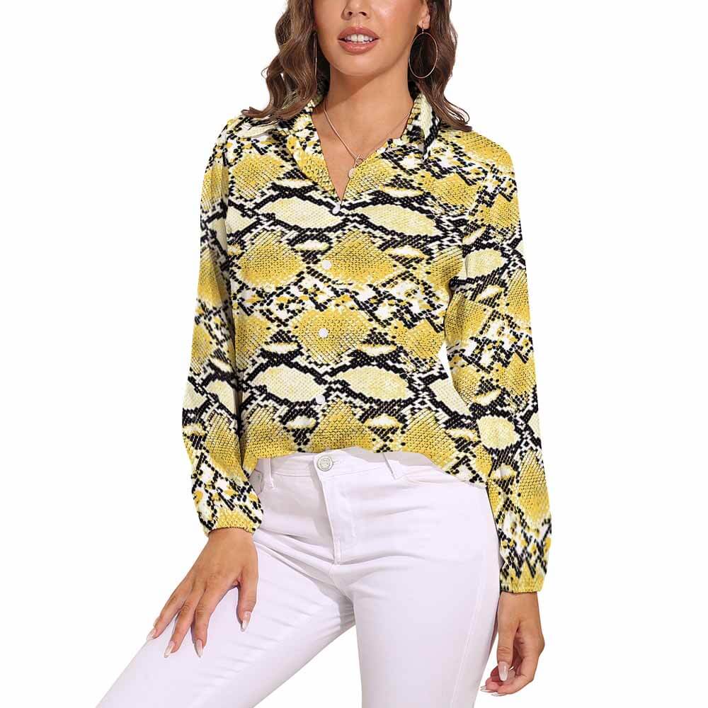 Casual Long Sleeve Vintage Tour Shirt(All-Over Printing)