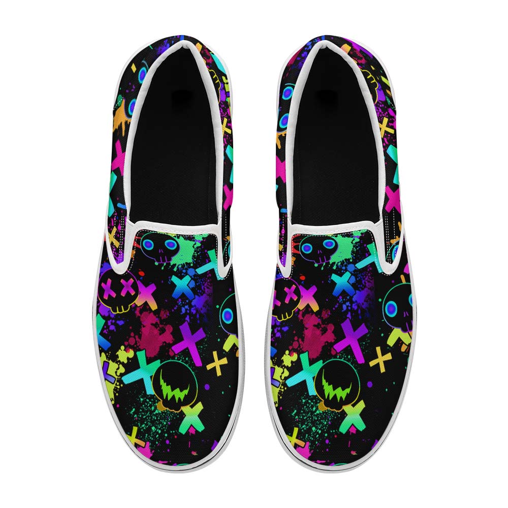 Unisex Slip On Shoes(All-Over Printing)