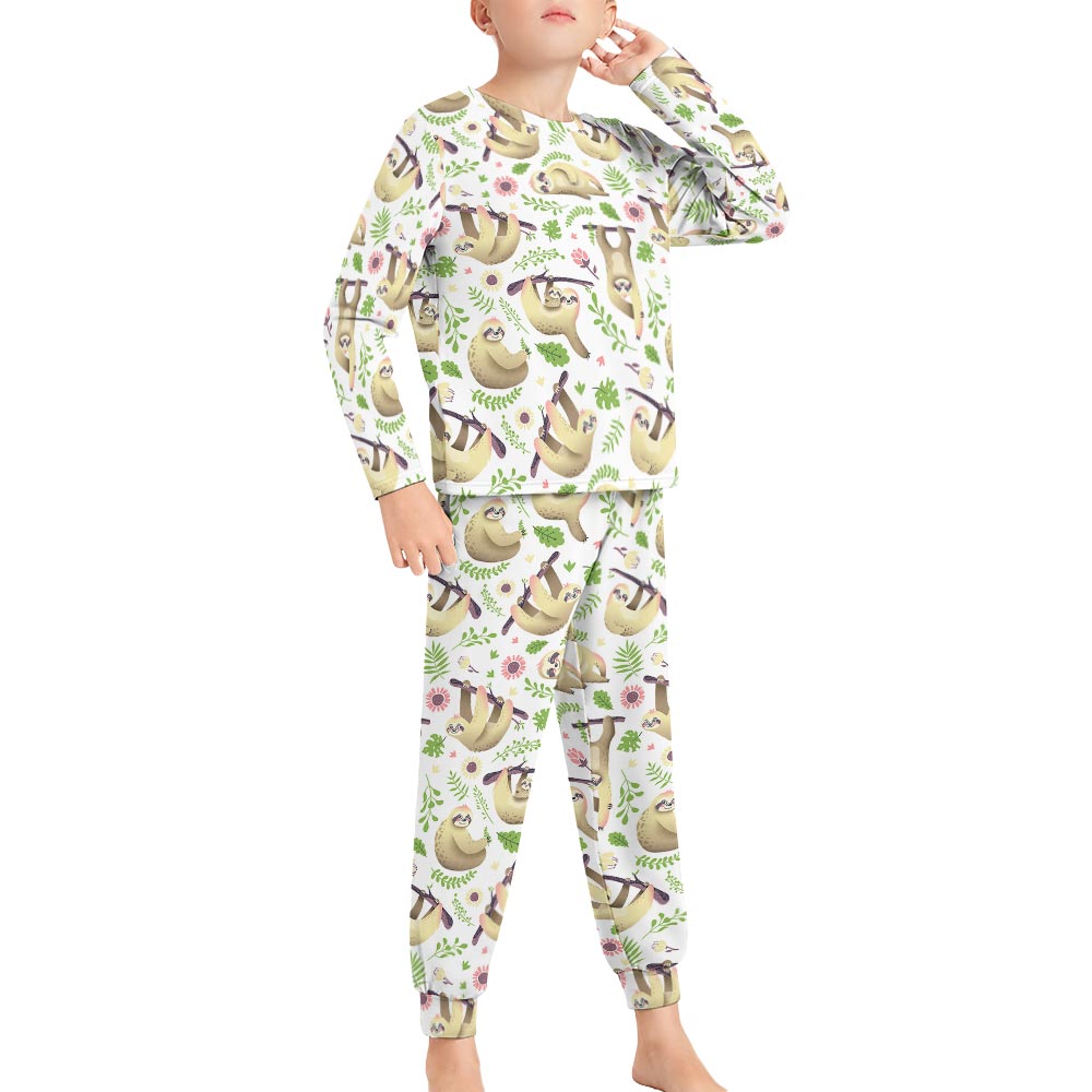 Long Sleeve Pajama Suit for Boy(All-Over Printing)