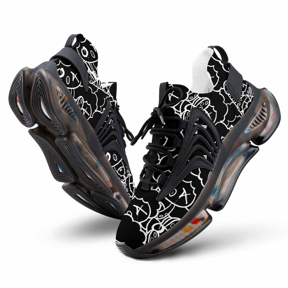 Men Custom Basketball Shoes with Breathable Fabric