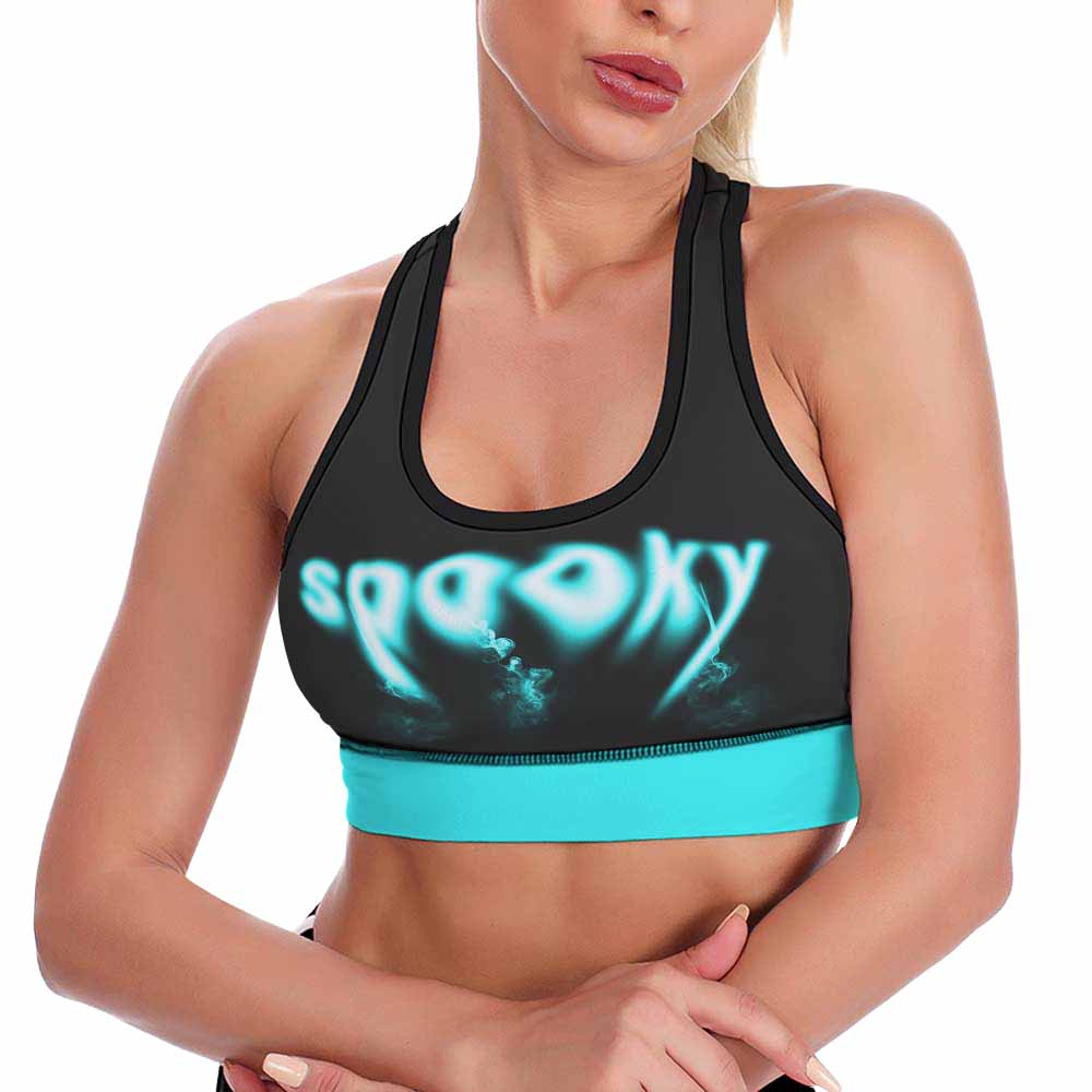 Custom Printed Patterned Yoga Sports Bra(All-Over Printing)