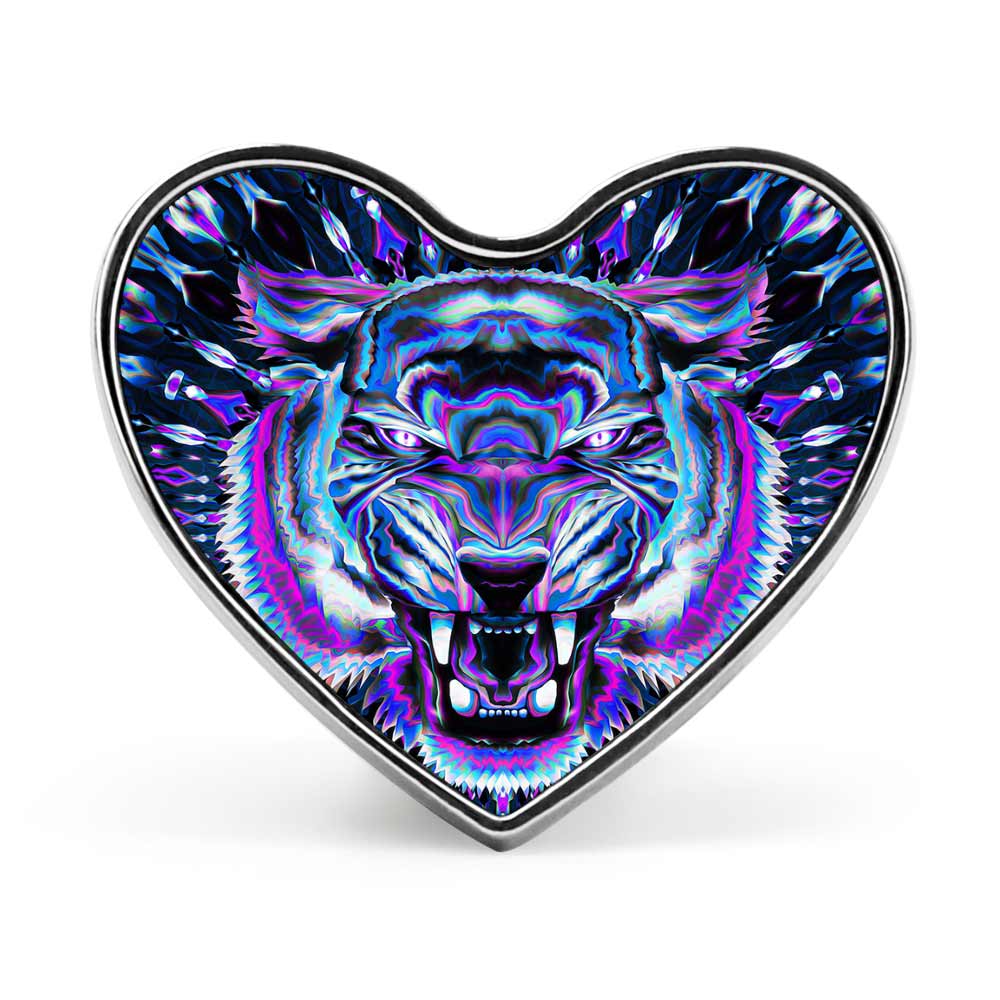 Heart-shaped Badge