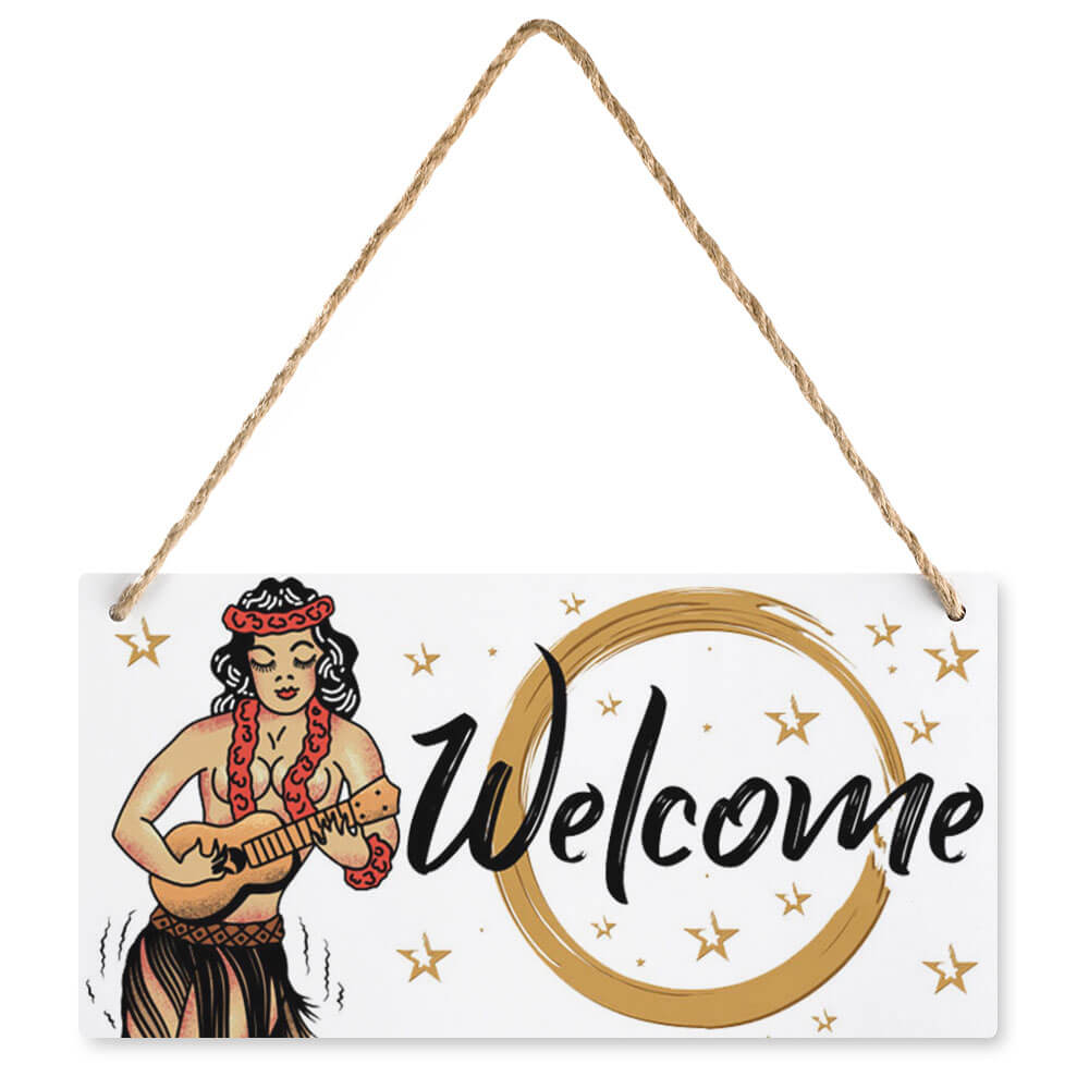 Wooden Wall Hanging Poster