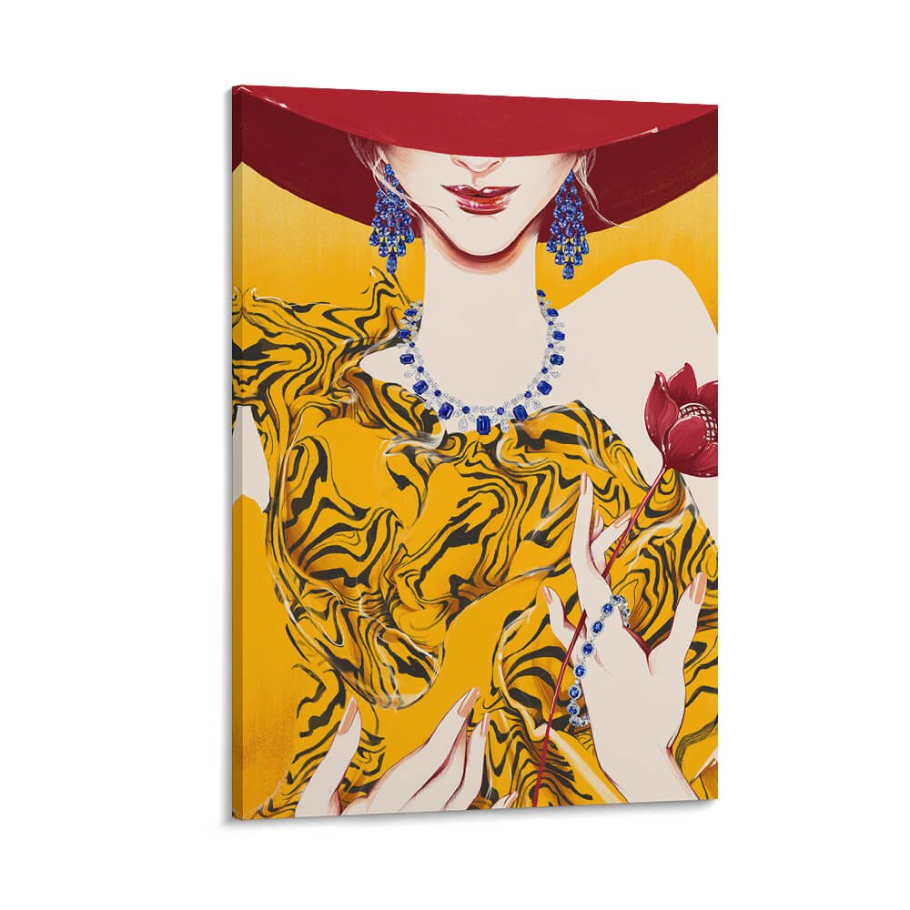 Framed Wooden Poster Hanging (Vertical 2:3)-8x12 inch